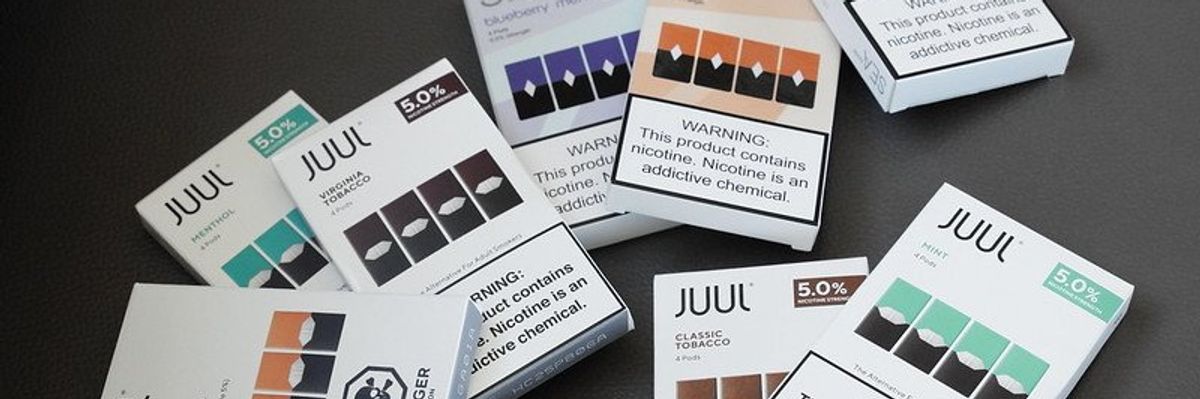 FDA Juul vaping e-cigarettes