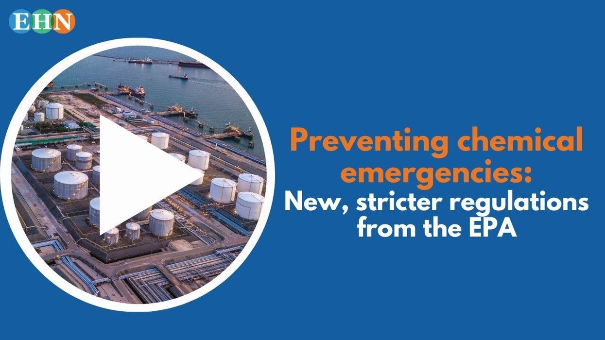 EPA announces stricter rules to prevent chemicals incidents