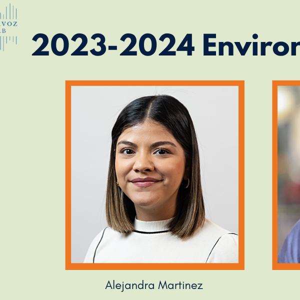 Environmental Health Sciences, in collaboration with ALTAVOZ LAB, welcome their 2023-2024 Environmental Fellows